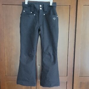 Girls DESCENTE Selene JR. Black Snow Ski Pants